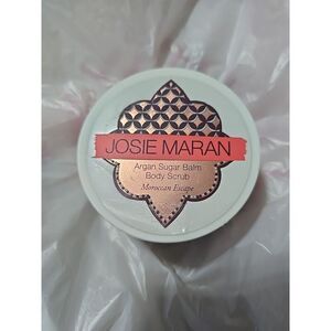 Josie Maran Moroccan Escape Argan Sugar Balm Body Scub 4.4 oz New Sealed
